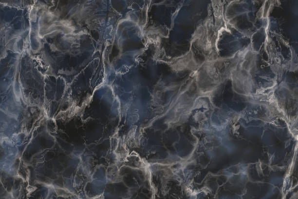 istock Marble background.Blue dark stone-marble with white veins texture. 1308793486