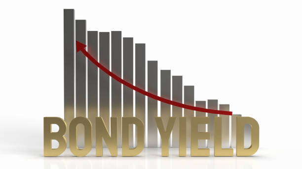 istock The bond yield gold word and chart arrow up  for business content 3d rendering 1308803093