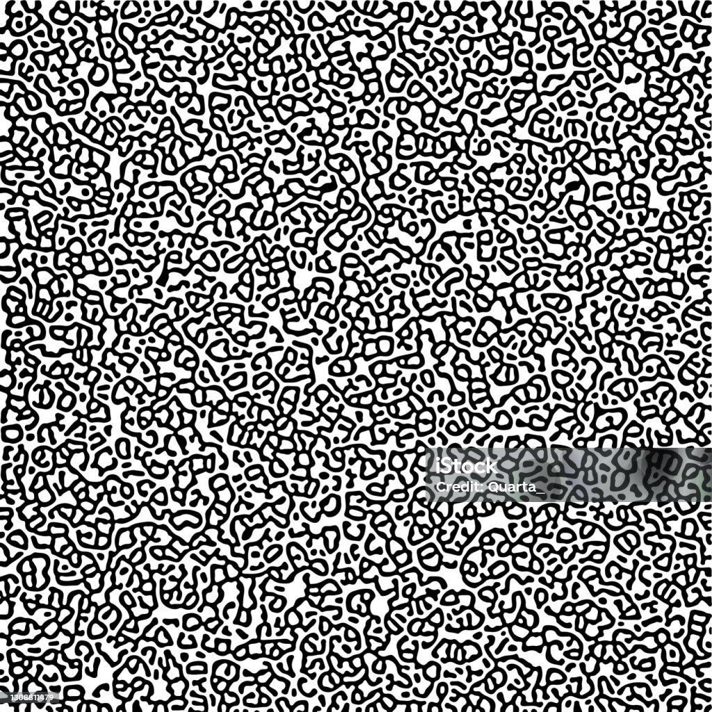 Multiscale Turing Pattern Cyclic Symmetric Multiscale Turing Pattern Monochrome Texture Stock ...