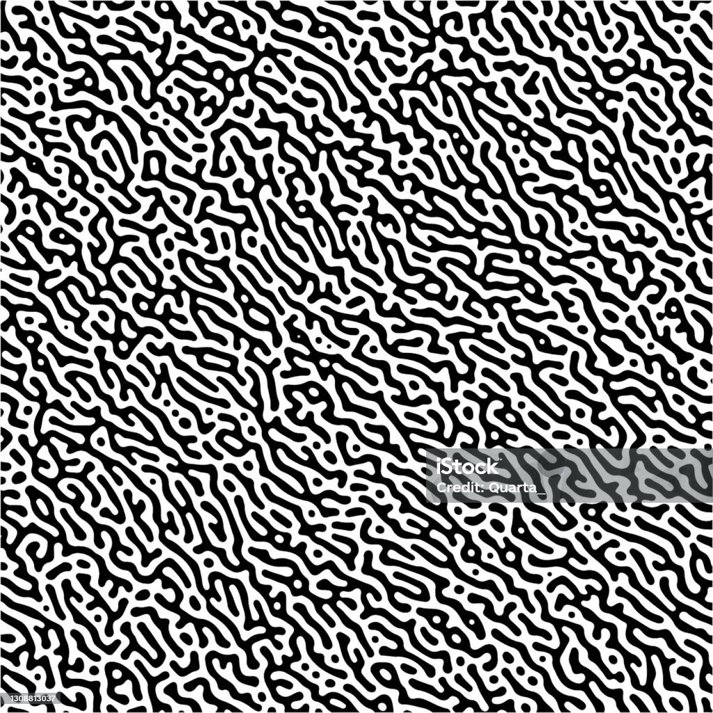 Multiscale Turing Pattern Cyclic Symmetric Multiscale Turing Pattern Monochrome Texture Stock ...