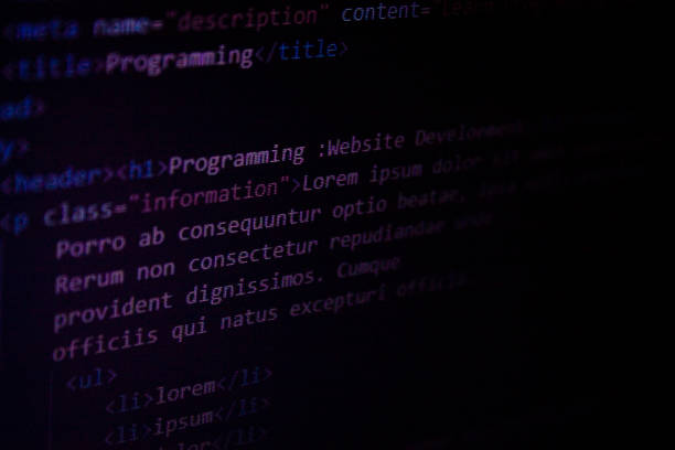 coding.programming.html.web rozwoju. języki programowania. rozwój front-endu - python zdjęcia i obrazy z banku zdjęć