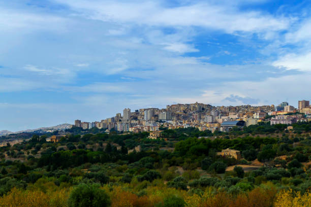 istock Panoramic view of Agrigento, Sicily, Italy 1308817263