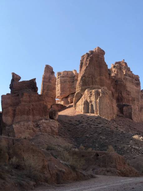 istock Charyn canyon, Almaty region 1308831027