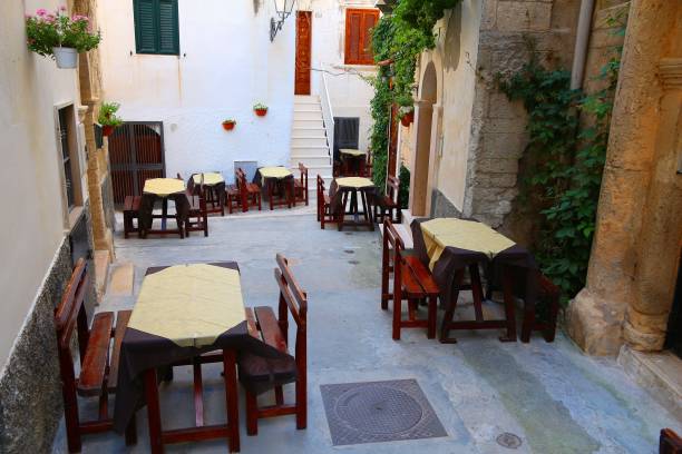 istock Italy old town restaurant 1308837815