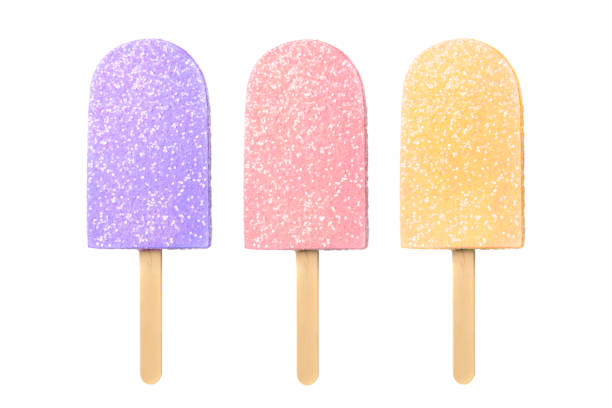 Glitter Ice Cream Pops
