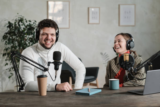 istock People working on radio 1308841768