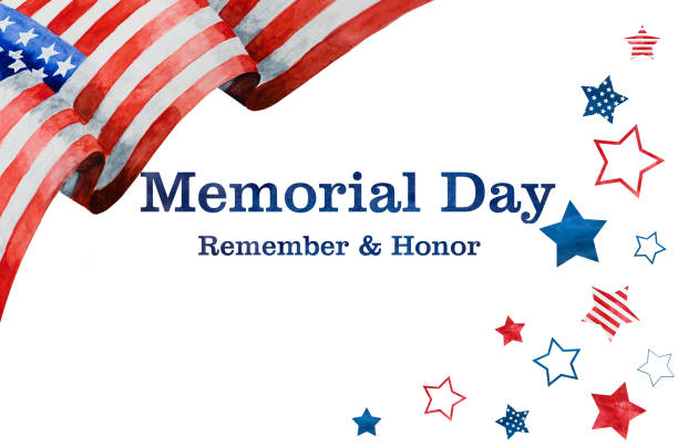 istock Memorial Day. Beautiful greeting card. National holiday concept 1308849130