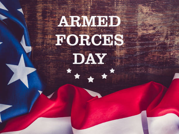 istock Armed Forces Day. Beautiful greeting card. National holiday 1308849416