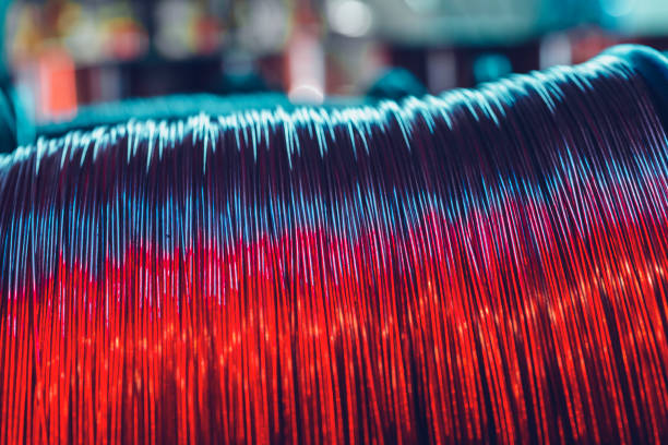 Large coil of Aluminum wire