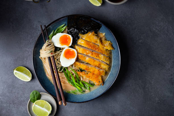 istock ramen soup with chicken, egg, and noodles 1308871952