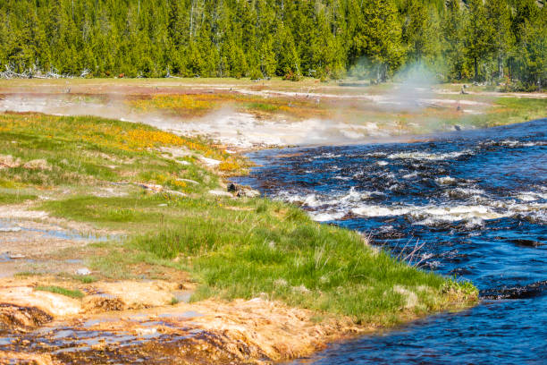 istock Yellowstone National Park, river 1308878257