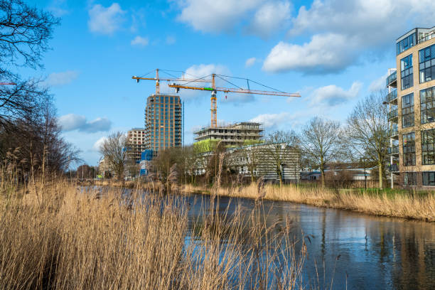 Urban landscape in the Netherlands