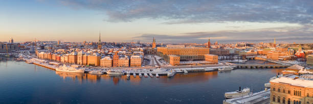 istock Central Stockholm skyline in winter 1308895621