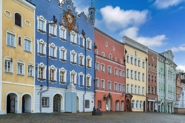 istock Town square, Burghausen, Germany 1308907334