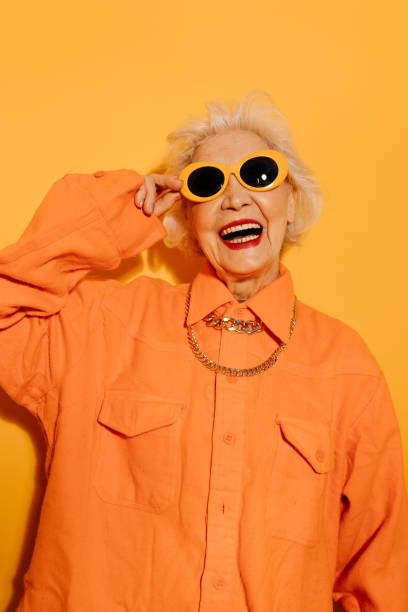 istock Woman laughing out loud and showing great emotions while posing at the studio 1308910223