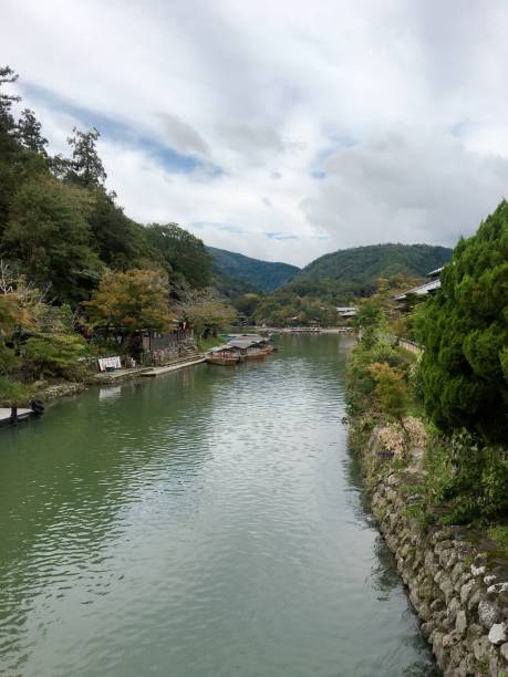 istock River in Kyoto, Japan 1308916549