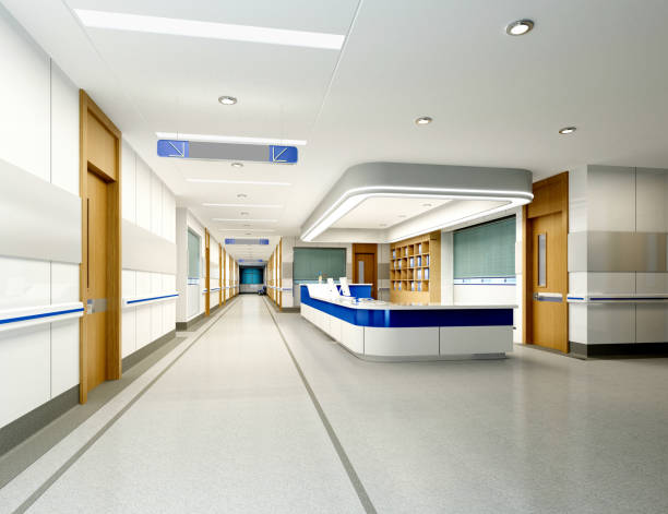 istock 3d render of hospital interior 1308931519