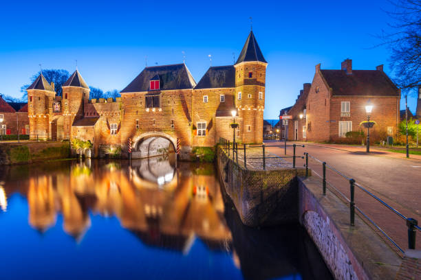 istock Amersfoort, Netherlands at the Koppelport at dawn. 1308934112