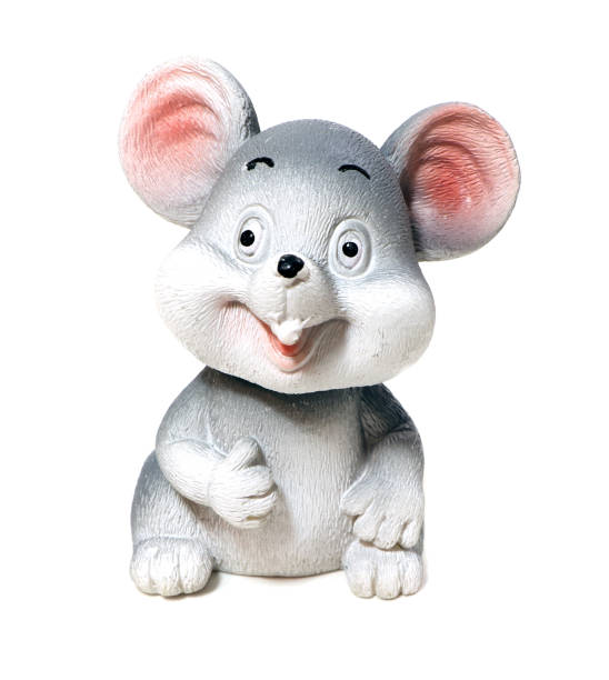 istock A figurine of mouse isolated. A ceramic figurine mice isolated. 1308941009