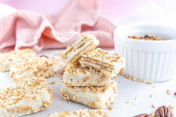 istock Gluten Free biscuit on bright background 1308944860