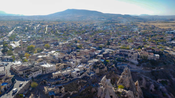 istock Amazing valley in Cappadocia, unusual relief 1308949699