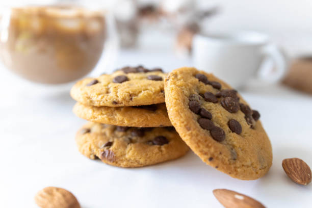 istock Milk Chocolate, Macadamia Nut Cookies and Milk 1308950524