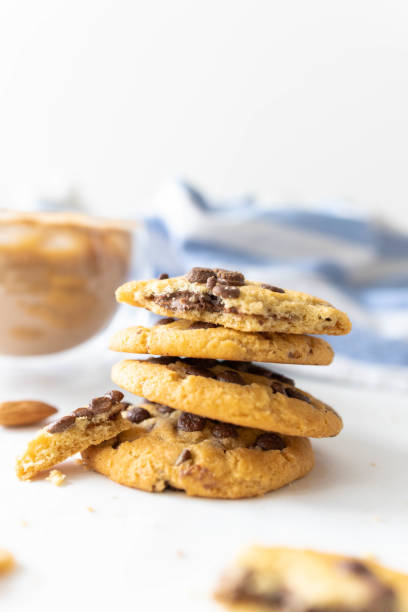 istock Milk Chocolate, Macadamia Nut Cookies and Milk 1308950859