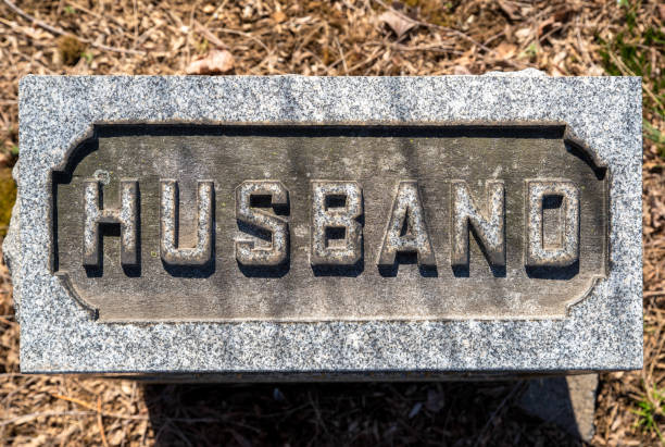 istock HUSBAND old cemetery grave stone 1308953406