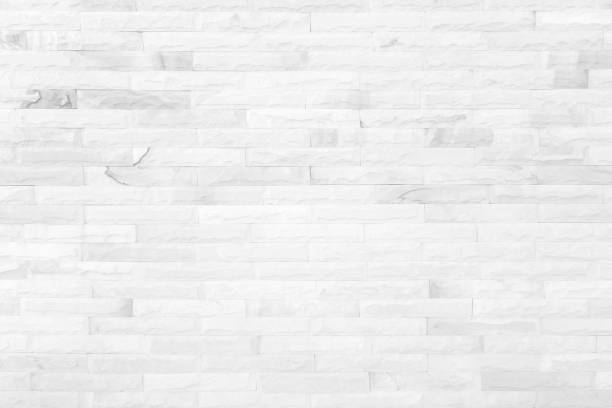 istock White grunge brick wall texture background for stone tile block painted in grey light color wallpaper modern interior and exterior and room backdrop design 1308969007