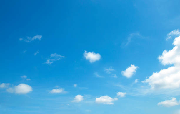 istock The sky is large, bright, beautiful and has white clouds. 1308978447