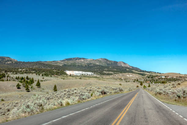 istock scenes at Mammoth Hot Springs area in Yellowstone 1308992149