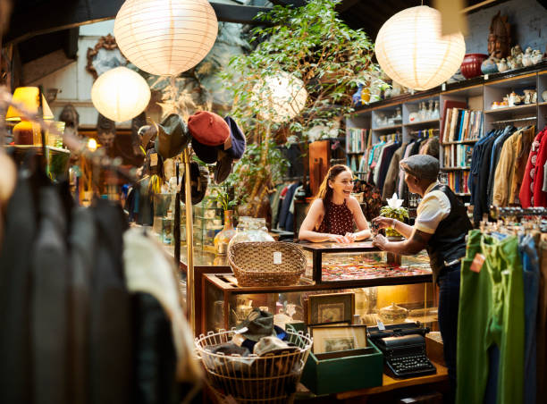 istock vintage shop worker 1308992751