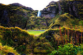 Gljúfrabúi Waterfall, South Iceland (Near Seljalandsfoss)