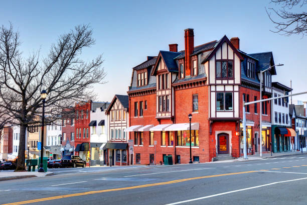 istock Downtown Greenwich, Connecticut 1308998973