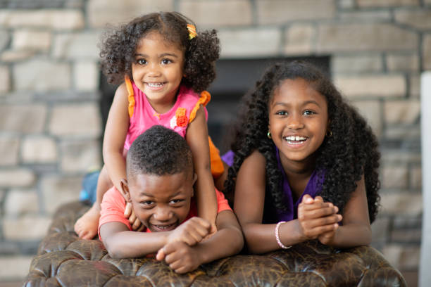 istock Beautiful African Siblings  Brother and Sisters 1308998980