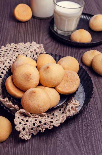 istock Sponge cookies with filling 1308999656
