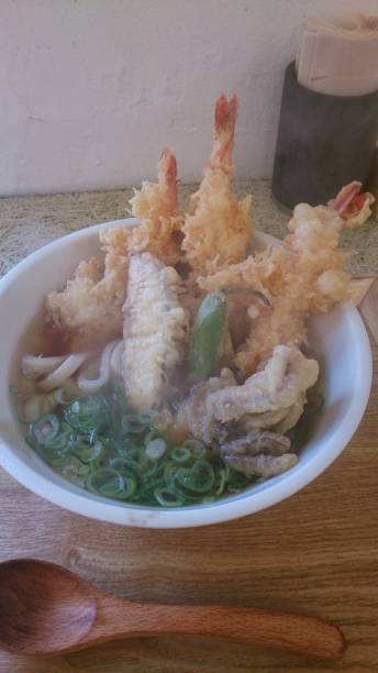 istock Japanese nodles Tempura UDON by Osaka 1309010229