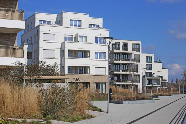 istock Modern residential complex in urban style 1309021511