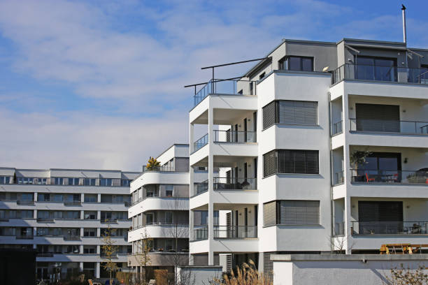 istock Modern residential complex in urban style 1309021517