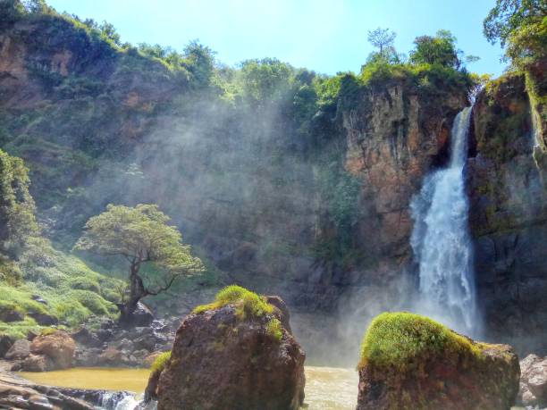 istock Cimarinjung Geopark Ciletuh Waterfall 1309023696