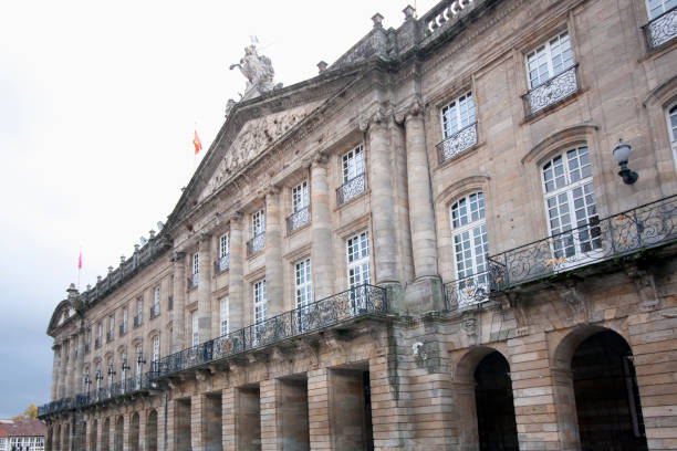 istock Santiago de Compostela townhall, Galicia, Spain. 1309023715