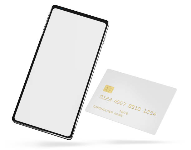 istock smartphone and plastic credit card isolated on white 1309023757