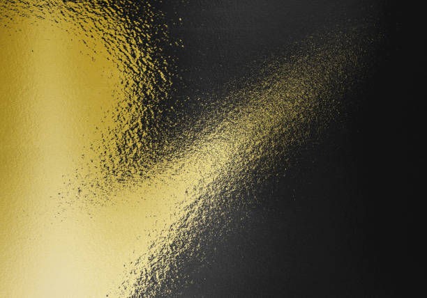 istock Beautiful background of black and gold 1309030360