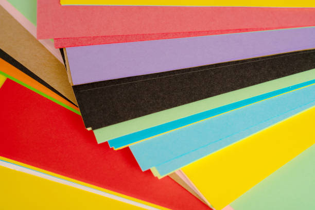 istock Multi-color cardboard or paper, stationery for children 1309035334
