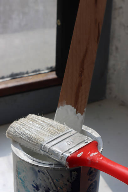 istock Paitbrush Lying on Top of Can 1309037550