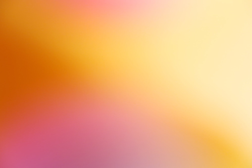 Abstract Background, Defocused, Textured Effect, Pink - Orange - Yellow Color Gradient