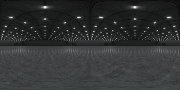 Full spherical hdri panorama 360 degrees of empty exhibition space. backdrop for exhibitions and events. Tile floor. Marketing mock up. 3D render illustration Full spherical hdri panorama 360 degrees of empty exhibition space. backdrop for exhibitions and events. Tile floor. Marketing mock up. 3D render illustration high dynamic range imaging stock pictures, royalty-free photos & images