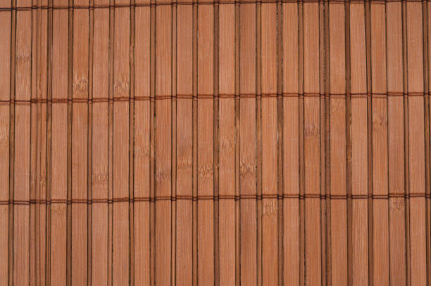 istock Bamboo hot stand closeup texture. Wooden background 1309062890