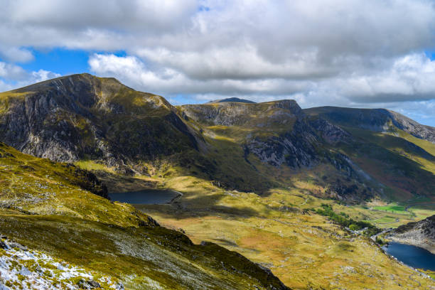 istock Snowdonia park landscape in England. 1309063296