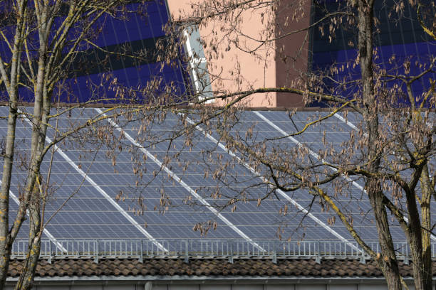 istock solar collectors on a roof 1309065002